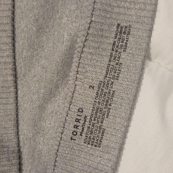 Torrid Size 2 Ribbed Bralettes - Picture 4 of 8